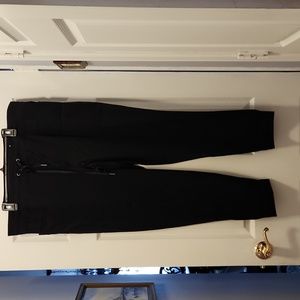 Khakis & Company black activewear/jogging pants